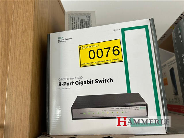 hp 8-Port Gigabit OfficeConnect 1420 Switch
